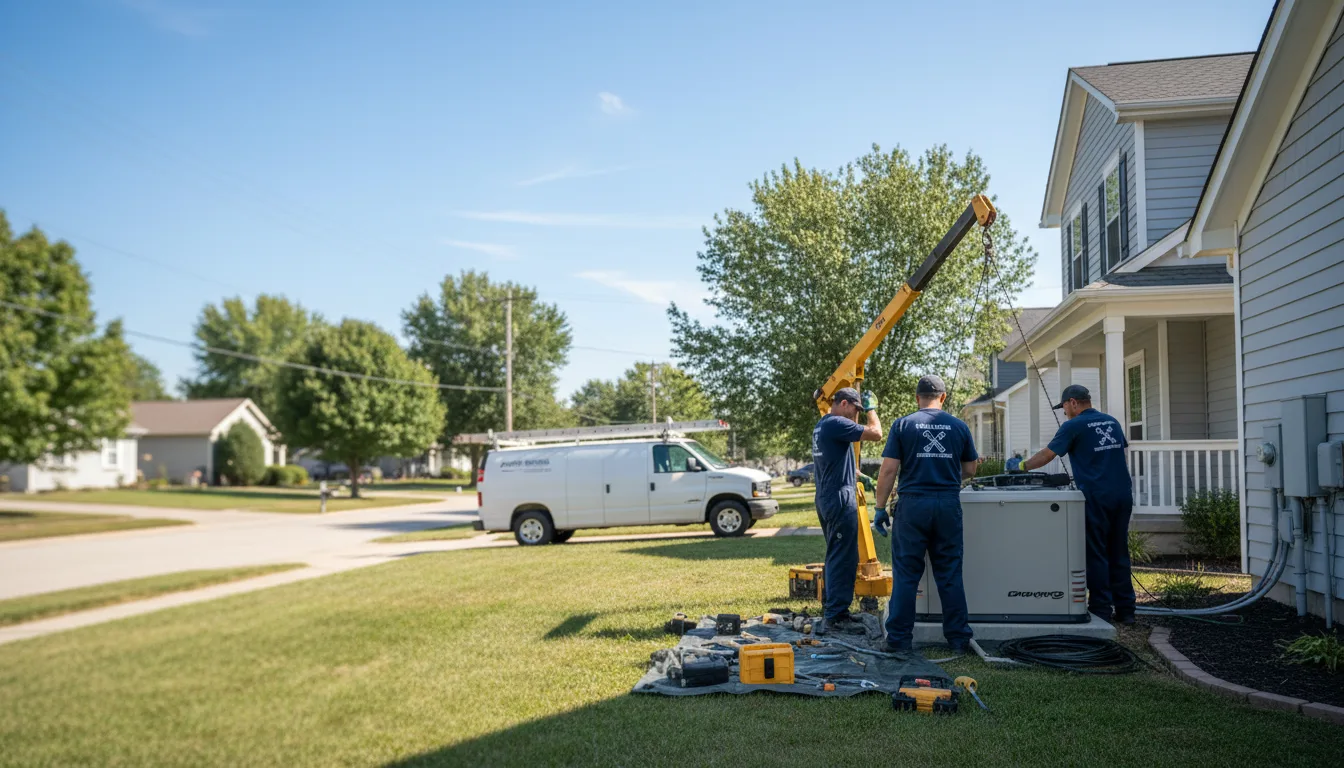 Generator Installation in Pretty Prairie, KS near me
